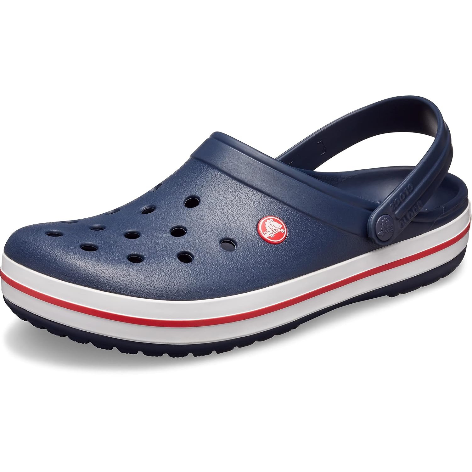 Crocs Unisex Crocband Clogs, Navy, 4 UK Men/ 5 UK Women