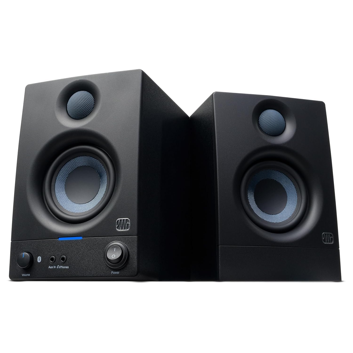PreSonus Eris Sub 8BT — 8-inch Active Studio Subwoofer with Bluetooth for Multimedia, Gaming, Studio-Quality Music Production - White