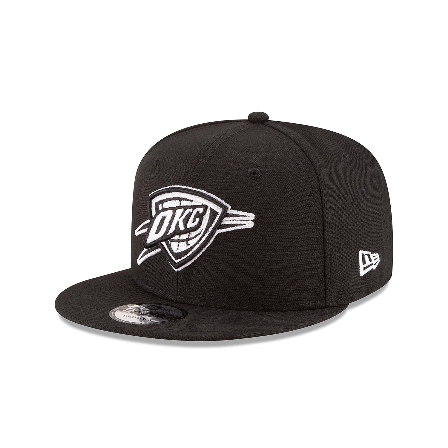 New Era NBA Oklahoma City Thunder Men's 9Fifty Snapback Cap, One Size, Black