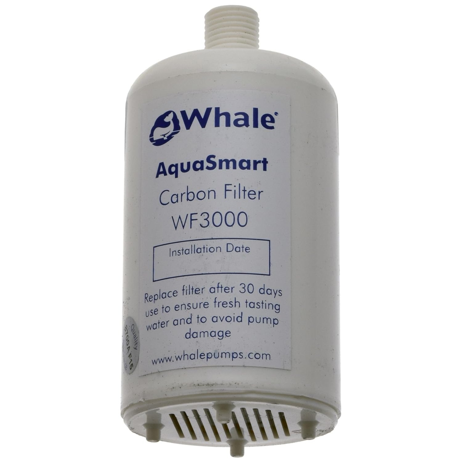 Whale WF3000 Aqua Smart Aqua Smart Carbon Water Filter, White