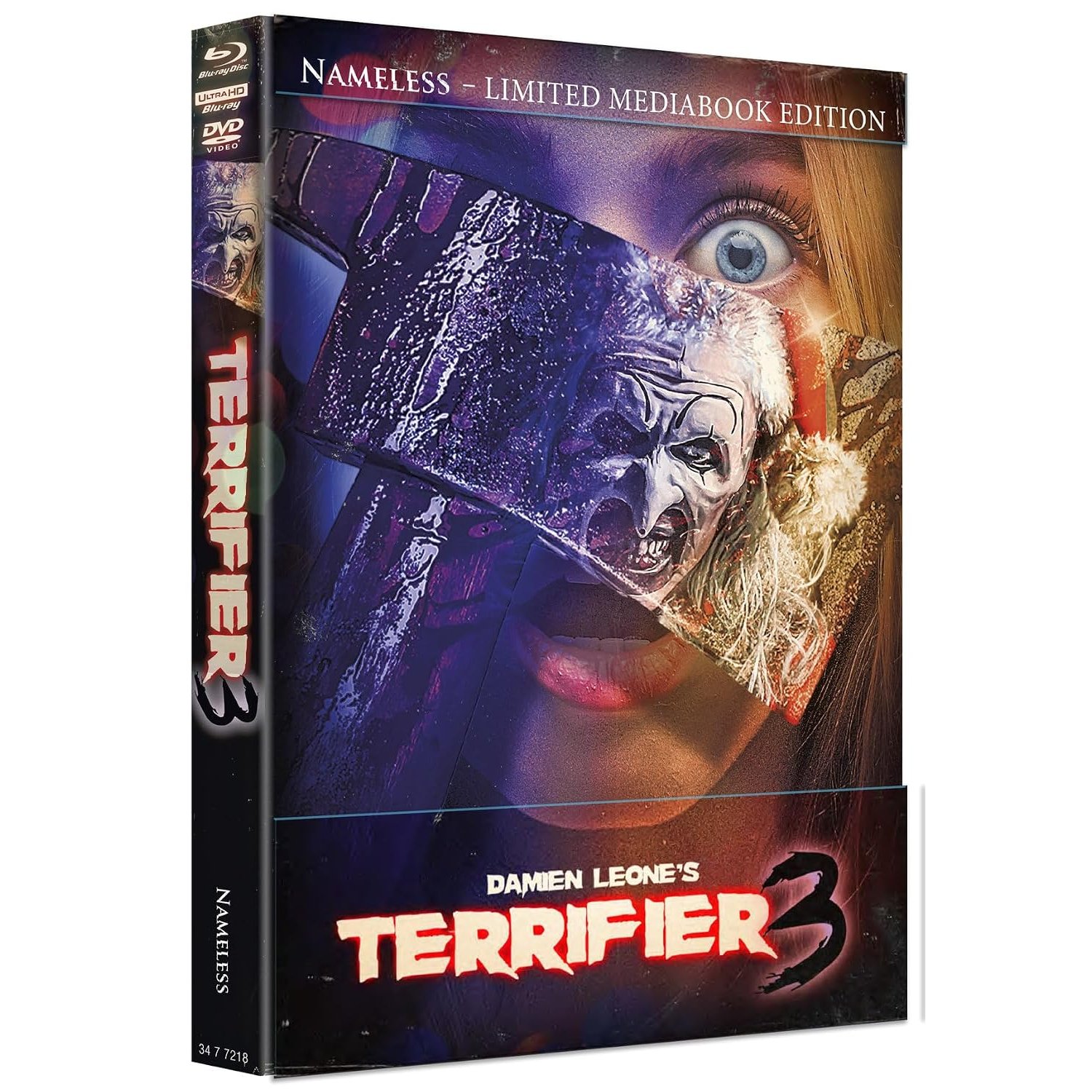 Terrifier 3 Mediabook Cover F 4K UHD - 3 Disc Edition