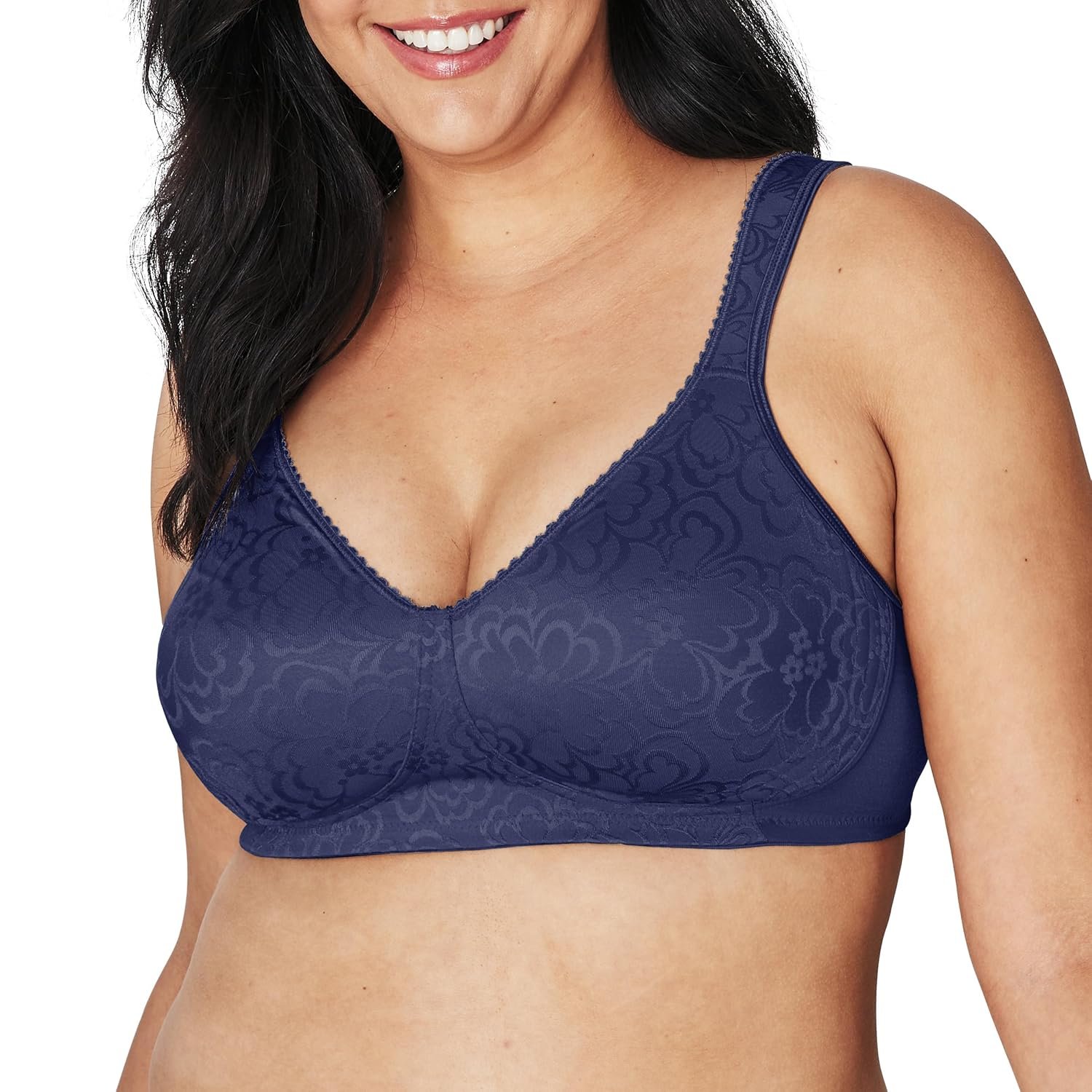 Playtex Women's 18 Hour Ultimate Lift and Support Wire Free Bra Us4745 - Blue - 42E