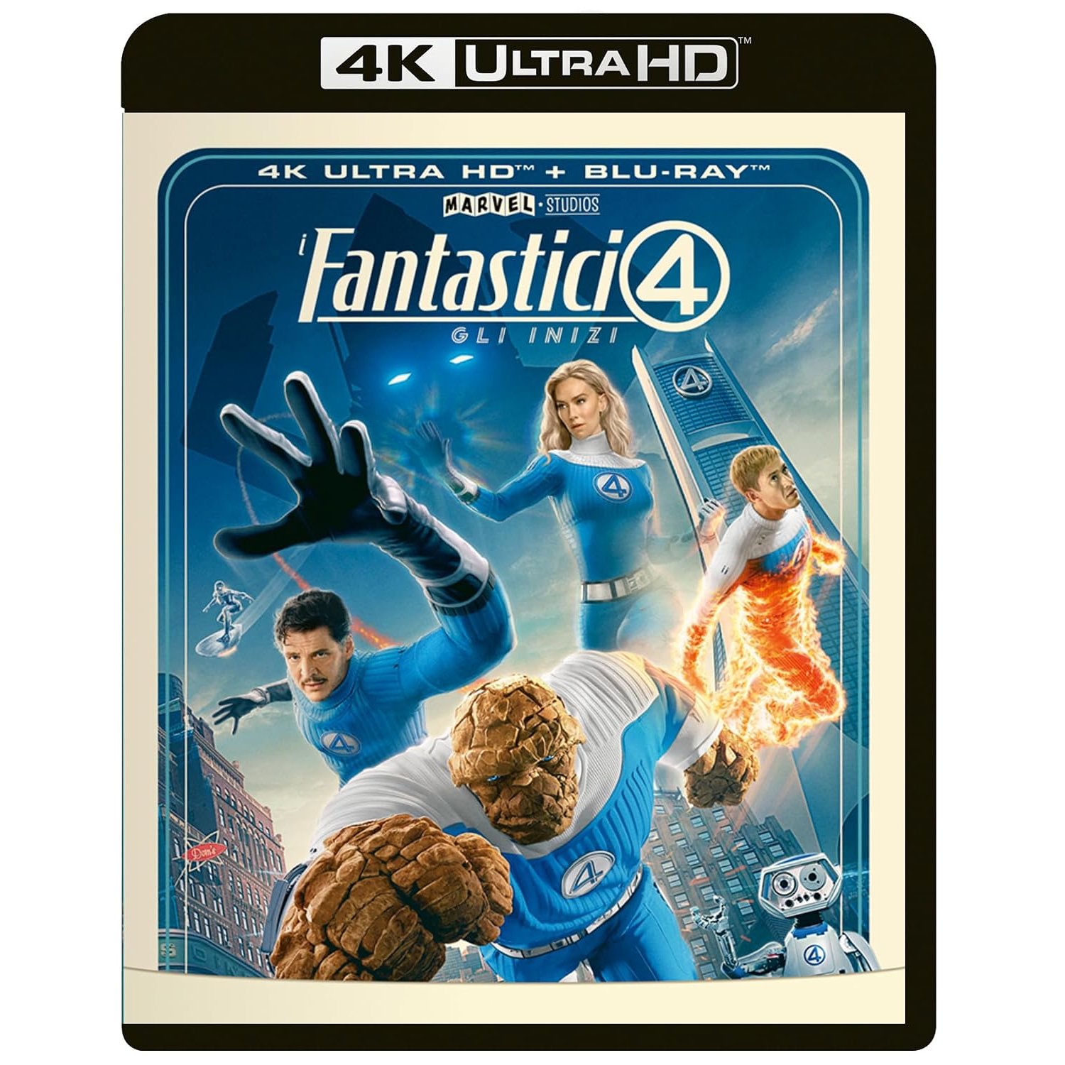 Blu-Ray 4K Uhd Fantastici 4 (I) - Gli Inizi (4K Ultra Hd + Blu-Ray Hd)
