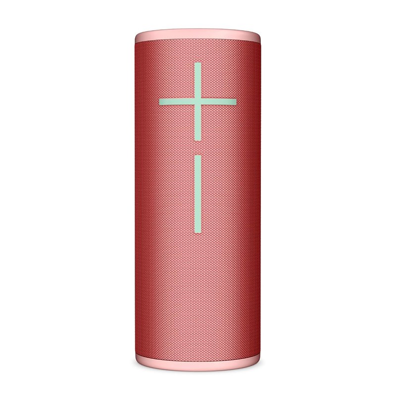 Ultimate Ears MEGABOOM 4 Portable Waterproof Bluetooth Speaker With Powerful 360-Degree Sound and Thundering Bass, Floating Speaker With 20-Hour Battery and 45 m (147 ft) Range, USB-C - Raspberry