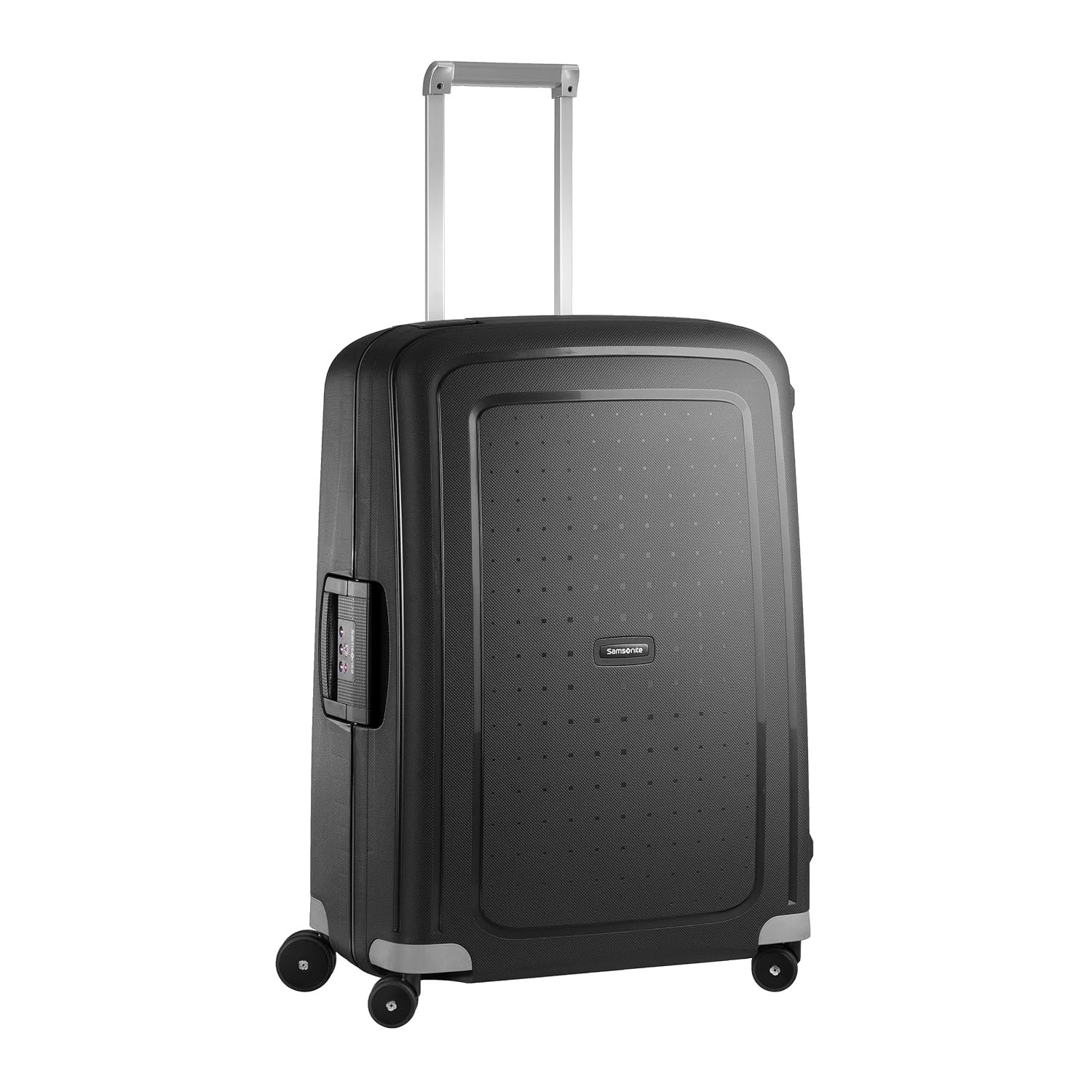 Samsonite S'Cure - Spinner M Suitcase, M (69 cm), 79 L, Black (Black)