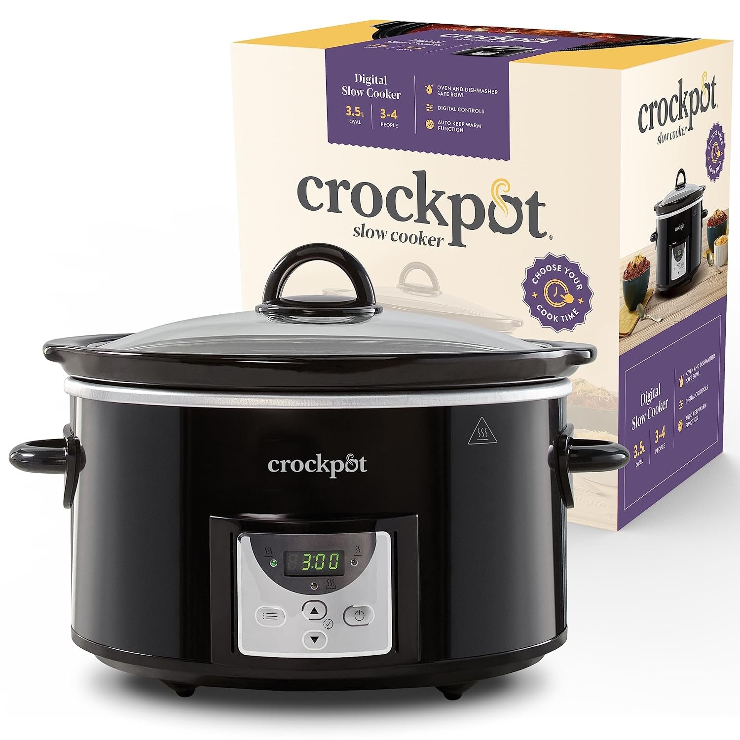 Crockpot Digital Slow Cooker view 1