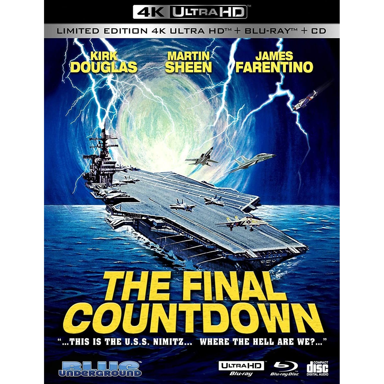 Final Countdown, The (3-Disc Limited Edition/4K UHD + Blu-ray + CD)