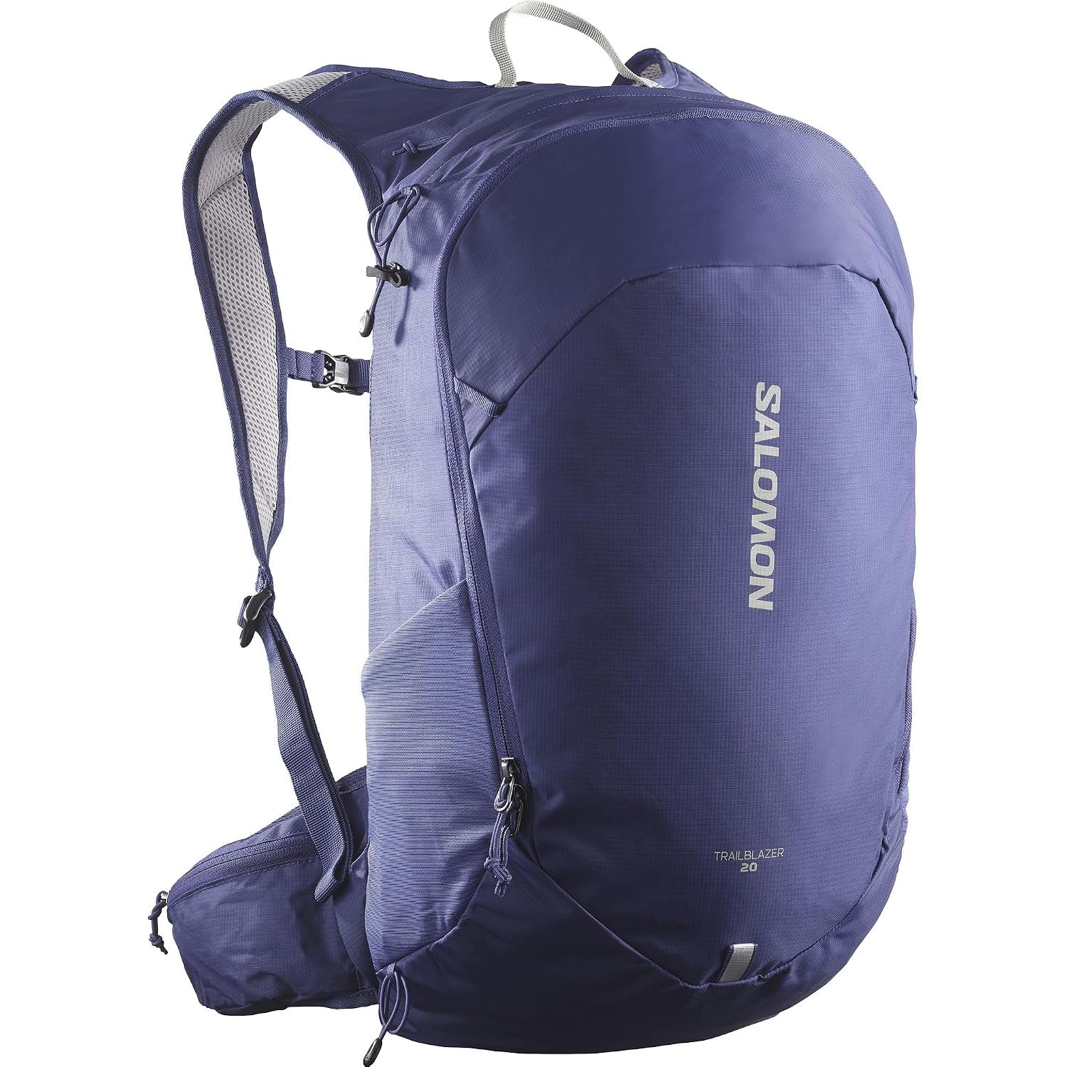 Salomon TRAILBLAZER 20 Versatile Hiking Pack - Superior Fabrics, 20L Storage, Stretch Side Pockets, Ultra-Comfy Harness, Suitable for Day Hikes & Commutes