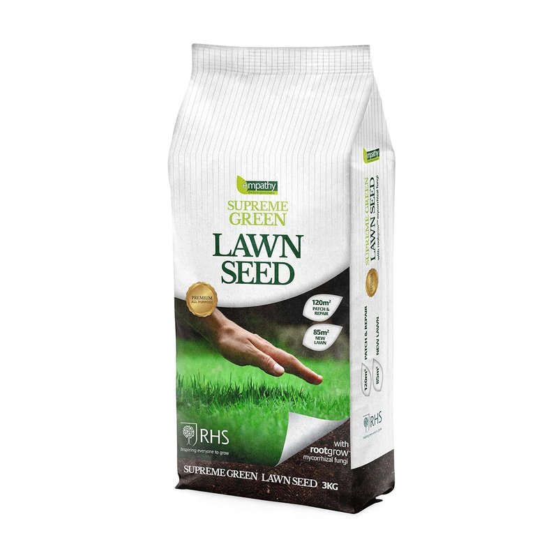 Empathy Supreme Green Lawn Seed 3kg with rootgrow,SGRG3000