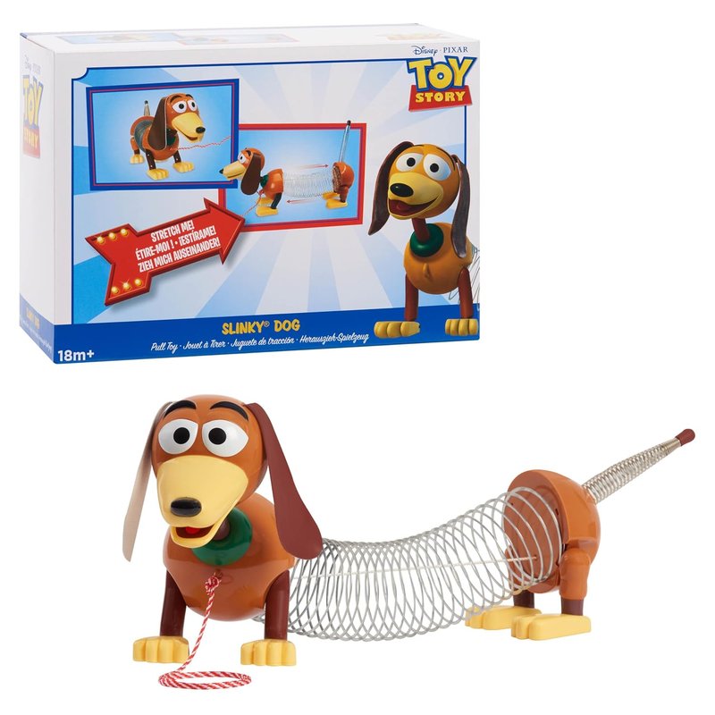 Just Play Slinky Dog Toy Story Slinky Figurine, Multicolor, from 1.5 years