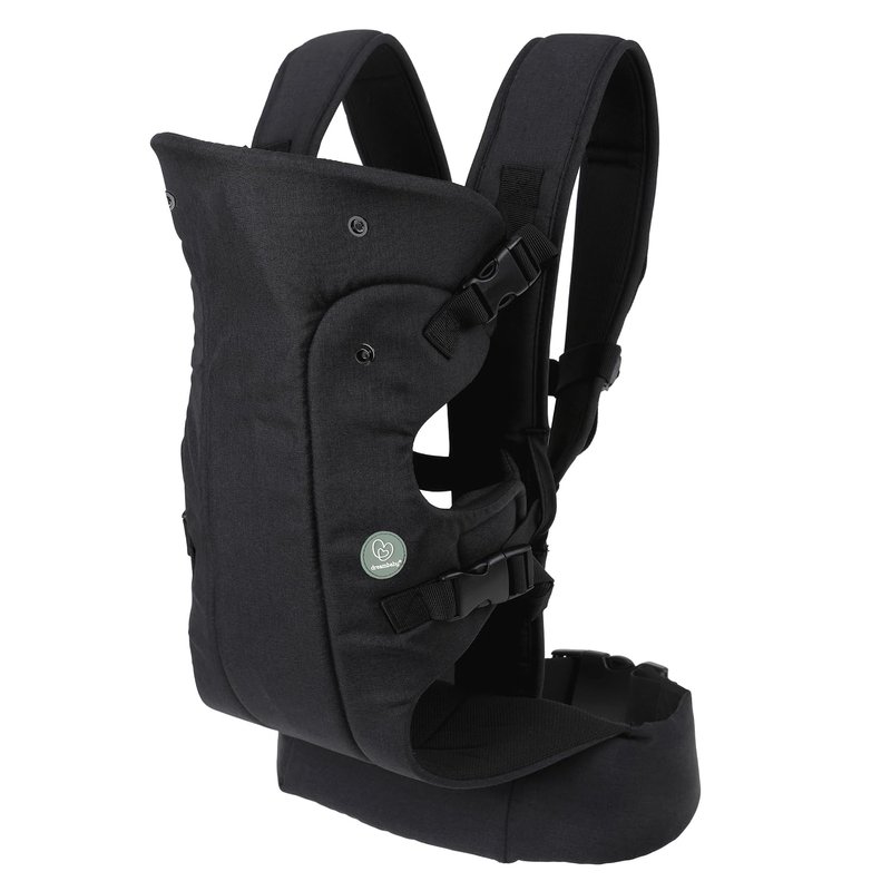 Dreambaby Journey Adjustable 3-in-1 Baby Carrier for Newborn to Toddler up to 15kg - Comfortable, Versatile & Ergonomic for Mum or Dad