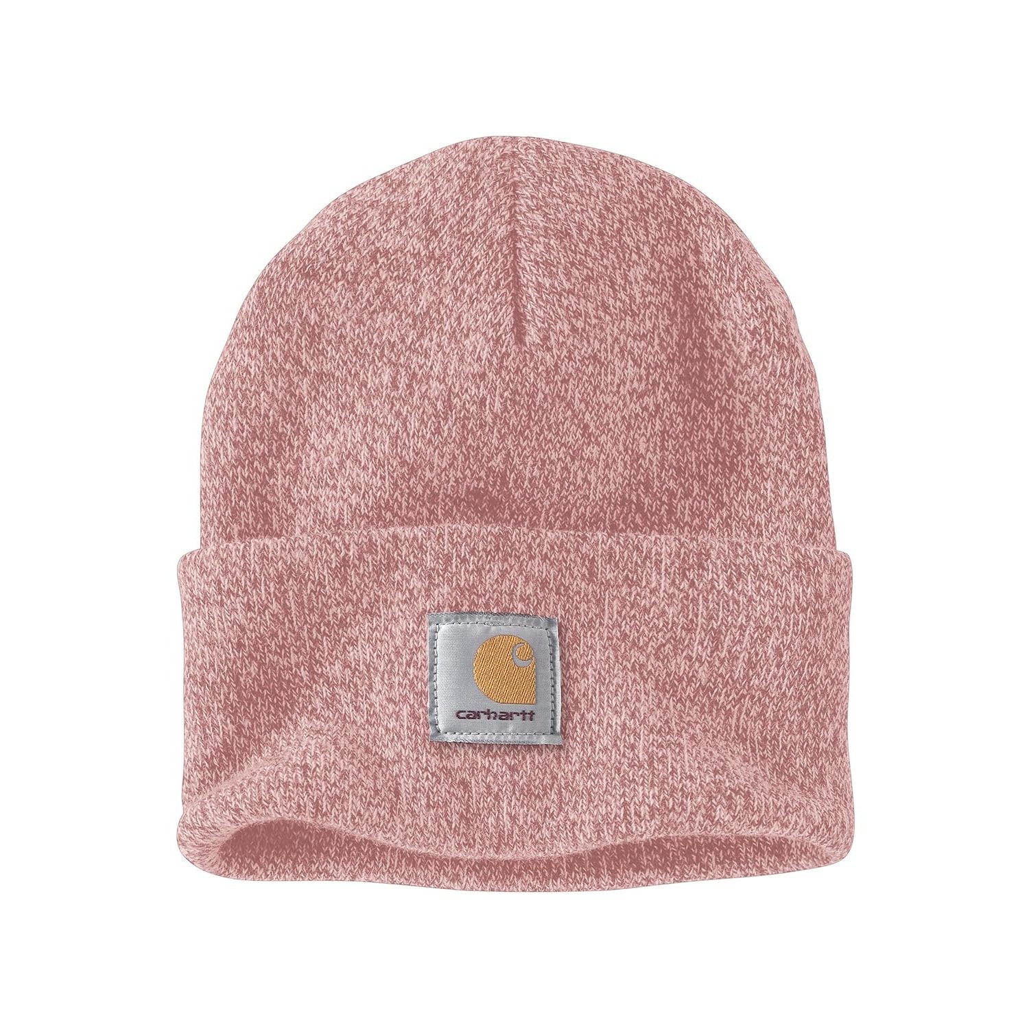 Carhartt Men's Knit Cuffed Beanie, Rose Tint/Soft Rose Maral, One Size