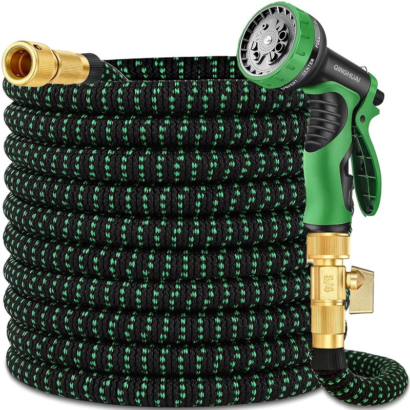 Expanding Garden Hose Pipe100 ft - Expandable Garden Hose Leak-Proof with 4 -Layer Latex Core - 2026 Version/New Patented,Lightweight, Durable, No-Kink Flexible Retractable Water Hose Pipes