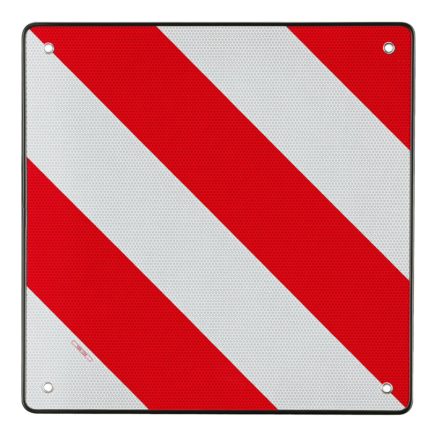REAR WARNING SIGN motorhome signal reflector towing bike rack caravan Spain licensed