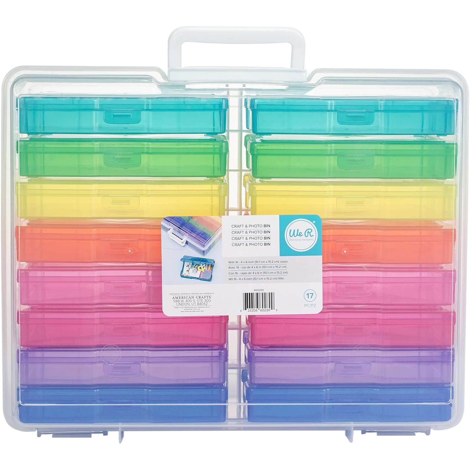 We R Memory Keepers 16 (4 x 6 inch) cases Mini Bin