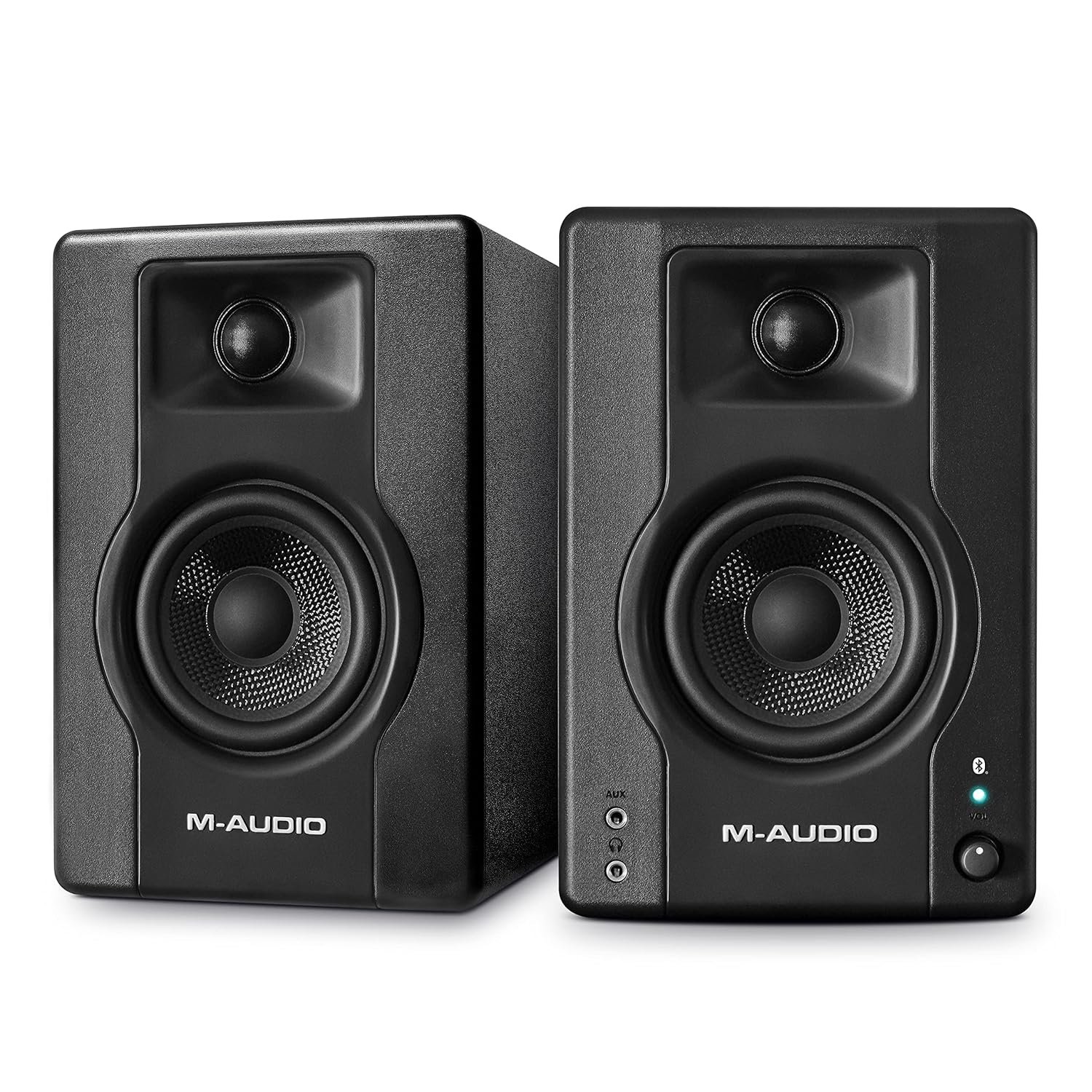 M-AUDIO BX4BT Pair 4.5-inch Wireless Bluetooth Studio Monitors and PC Speakers for Recording and Multimedia with Music Production Software