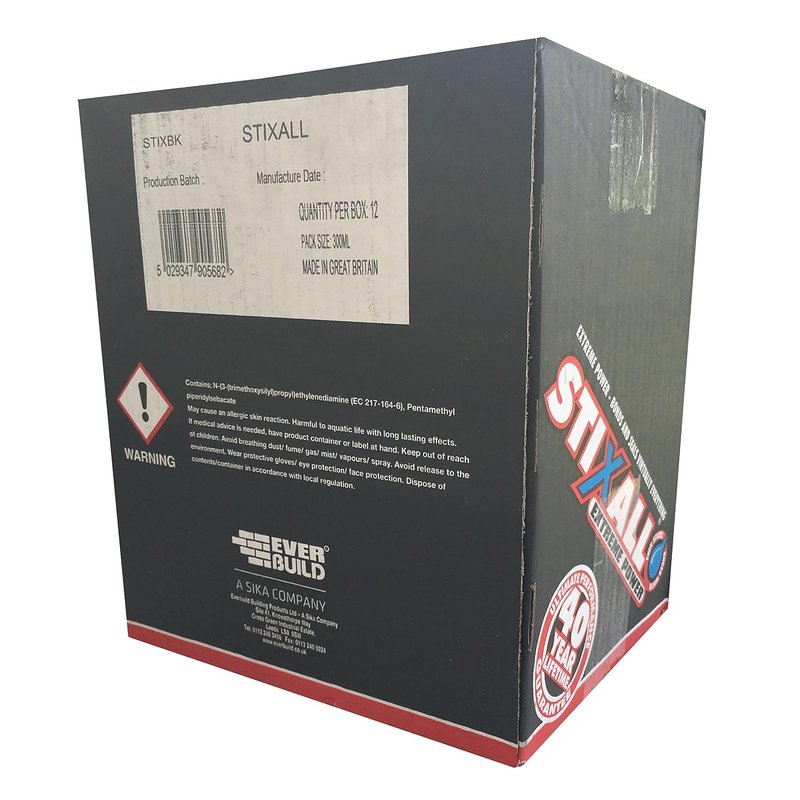 Everbuild Stixall Extreme Power Adhesive White 300ml (Box of 12)