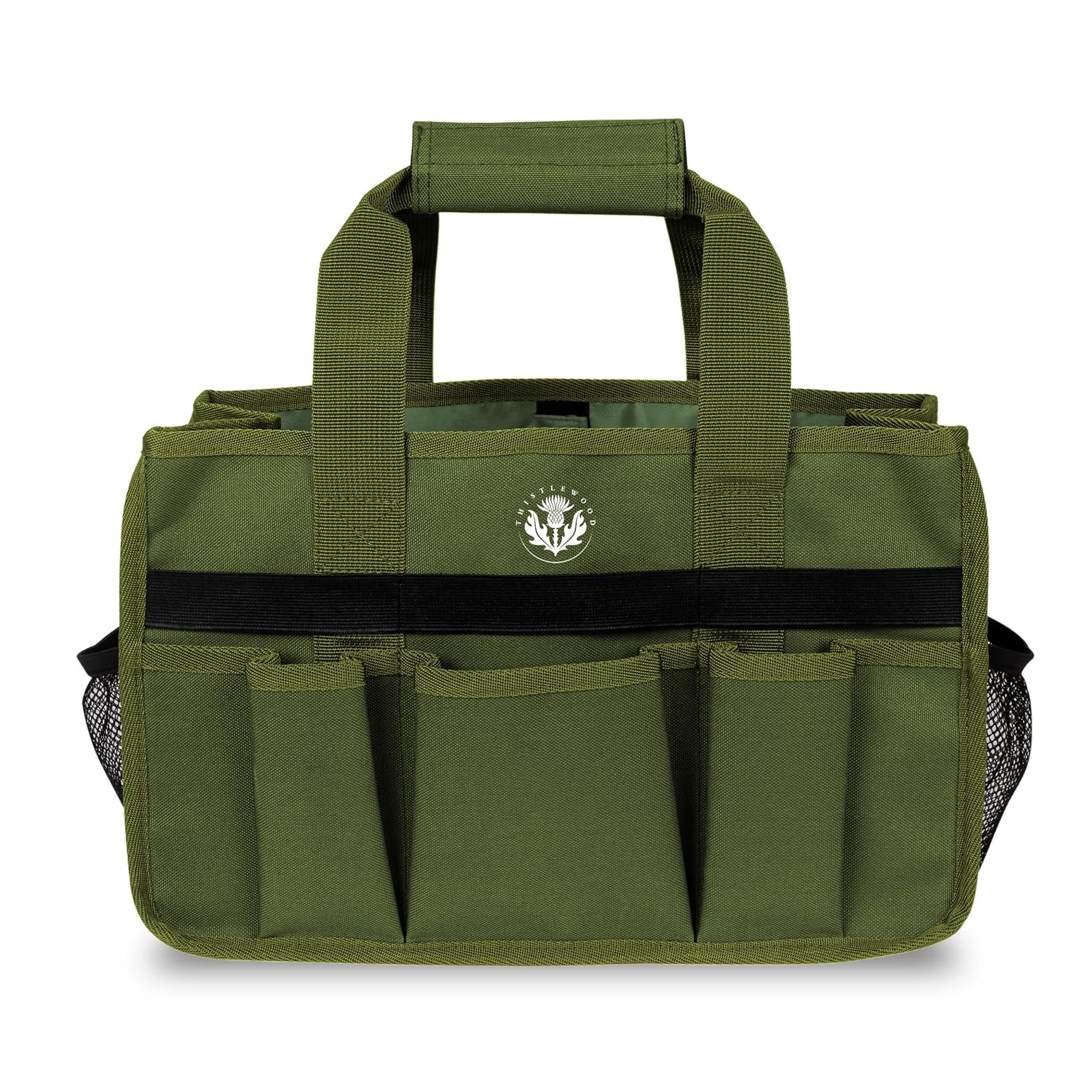 Thistlewood Garden Tool Storage Bag - Olive Green